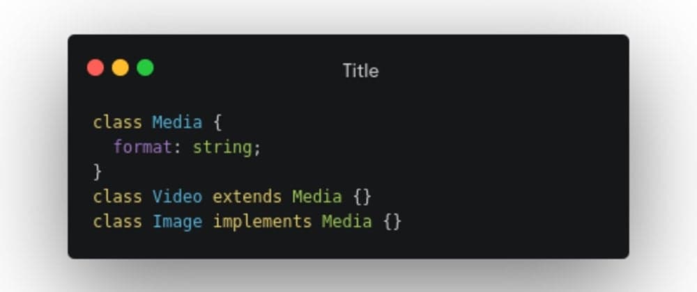 Difference between 'extends' and 'implements' in TypeScript
