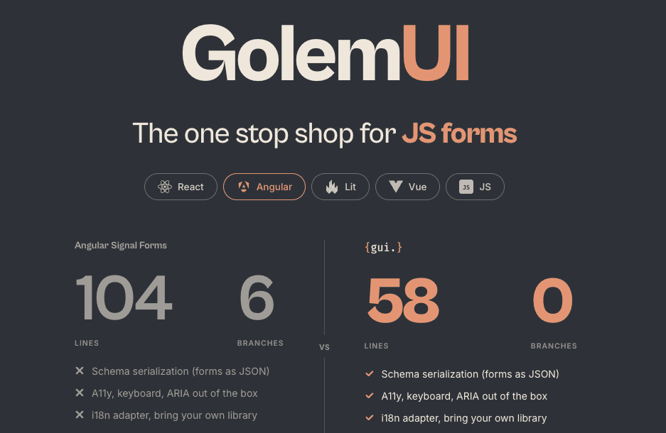 Preview image for Building Angular Forms with GolemUI and Kendo UI blog post